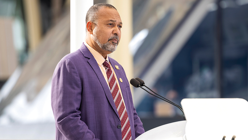 سام باسيل: «تجربة (إكسبو دبي) ستسجل في التاريخ باعتبارها واحدة من التجارب المبتكرة لدول العالم».