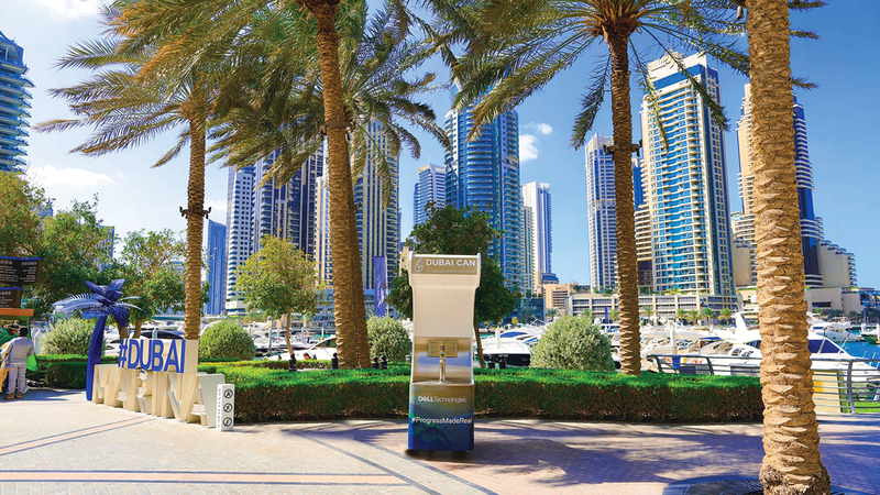 «دبي تبادر» توعي شرائح المجتمع بأهمية الحفاظ على الموارد الطبيعية.   من المصدر