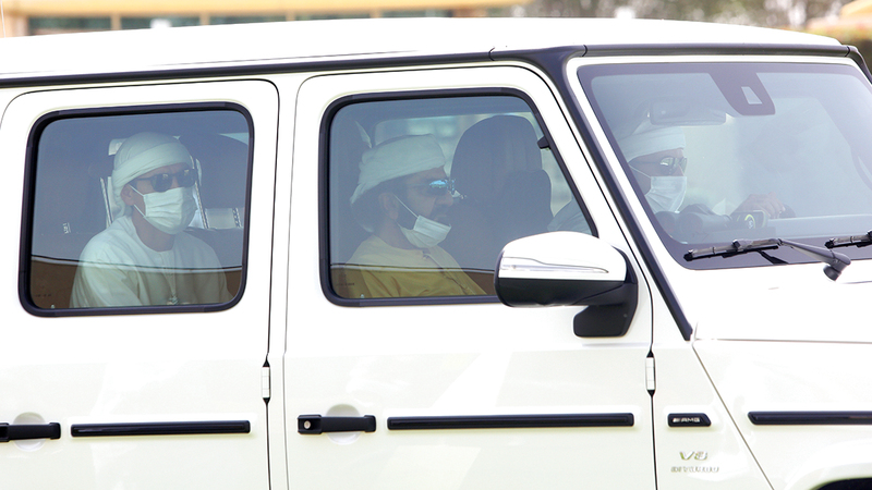 محمد بن راشد خلال حضوره المهرجان في مدينة دبي الدولية للقدرة.    الإمارات اليوم