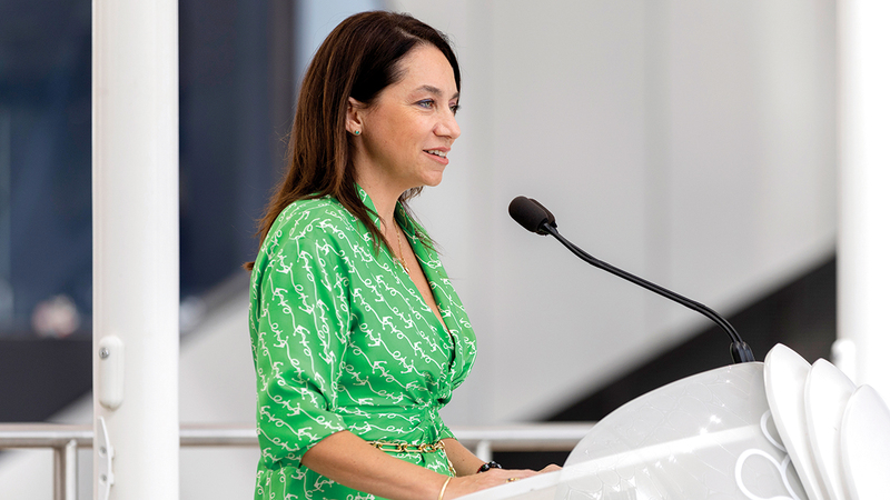 أمورا كارباجال: «الإمارات نجحت في تنظيم الحدث الدولي، رغم الظروف التي يمر بها العالم، إذ جمعت هذا العدد الكبير من الدول تحت سقف واحد».