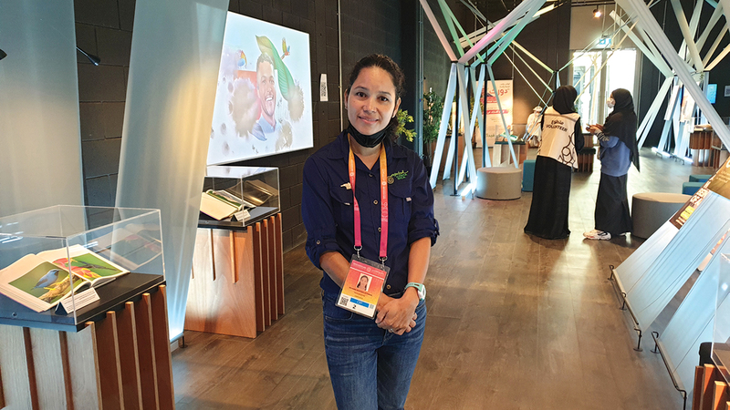 ديانييرا كواتينيلا: «ابتسامة شعبنا التي يركز عليها جناحنا في (إكسبو دبي) نابعة من السلام الداخلي وحب الطبيعة».