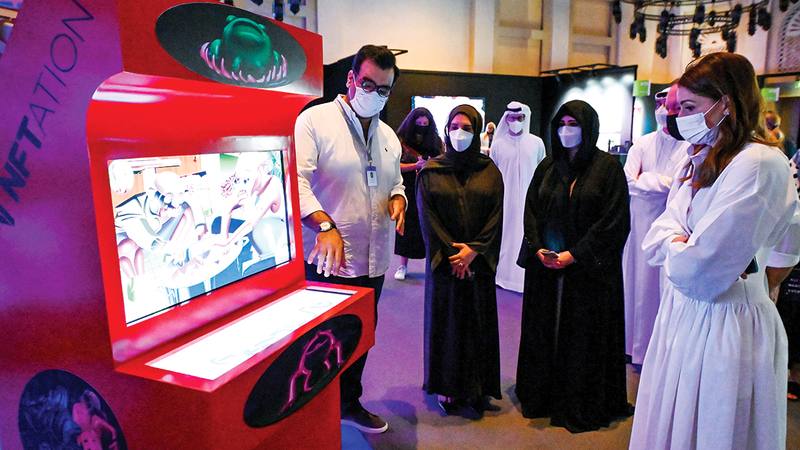 المعرض يدعم أهداف موسم دبي الفني في تأكيد مكانة الإمارة مركزاً رئيساً للثقافة وحاضنة للإبداع.   من المصدر