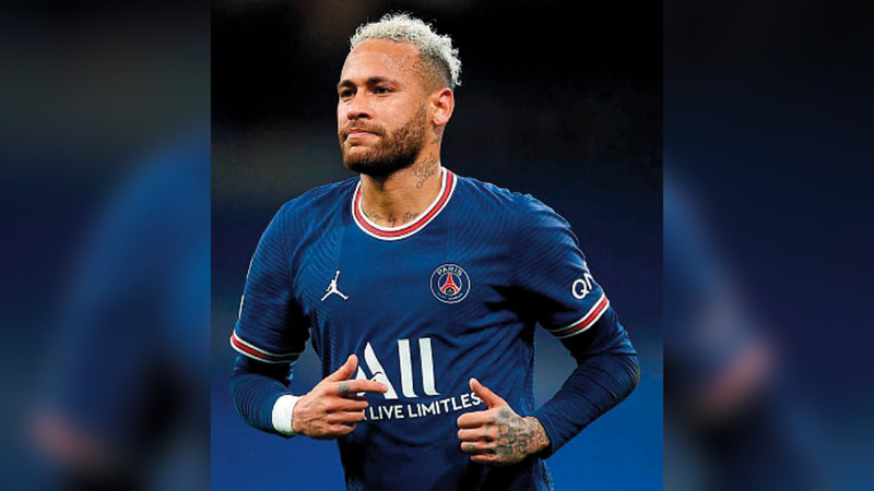 نيمار.   أ.ف.ب