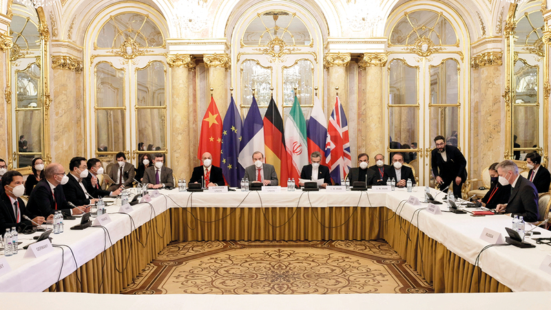 المفاوضات النووية الإيرانية في فيينا وصلت إلى المراحل النهائية والأكثر أهمية.   غيتي