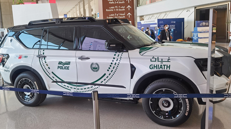 "Ghiath" vehicles are ready to be deployed in 10 areas in Dubai.  From the source