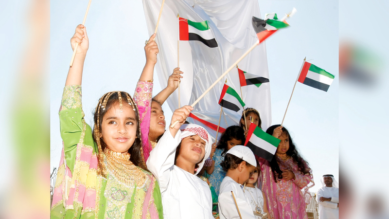 الإمارات تحتفل بيوم الطفل الإماراتي الذي يصادف الـ15 من شهر مارس من كل عام.  أرشيفية