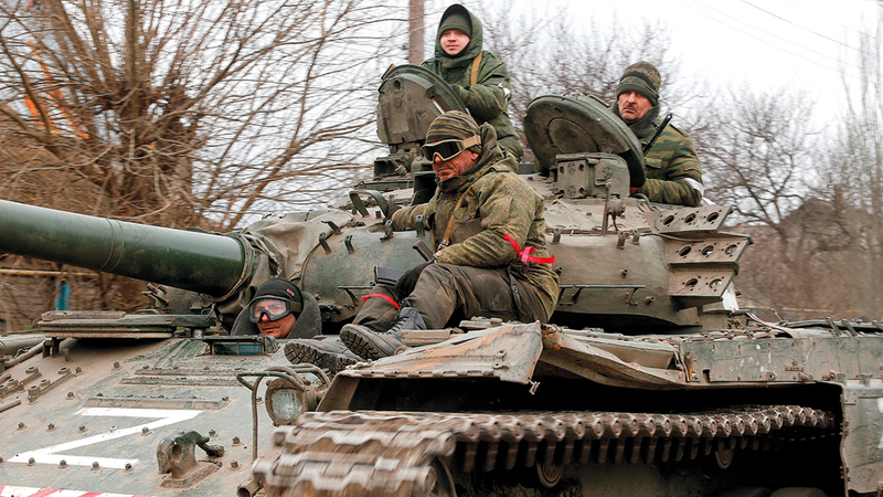 بوتين يروج لوجود أسلحة كيماوية وجرثومية خلال حربه على أوكرانيا.   أرشيفية