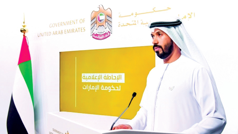 طاهر العامري: &laquo;القطاعات المعنية مستمرة في رصد مؤشرات الوضع الوبائي في الدولة، وعالمياً&raquo;.