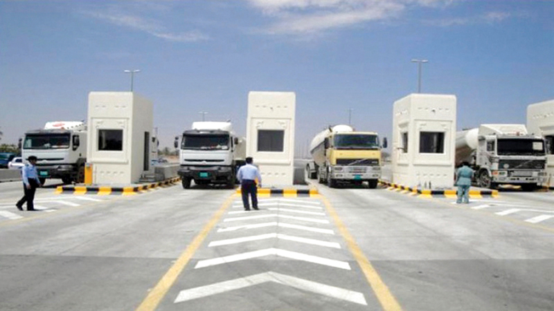 القرار حدد خمسة رسوم للتعرفة المرورية للشاحنات.   من المصدر