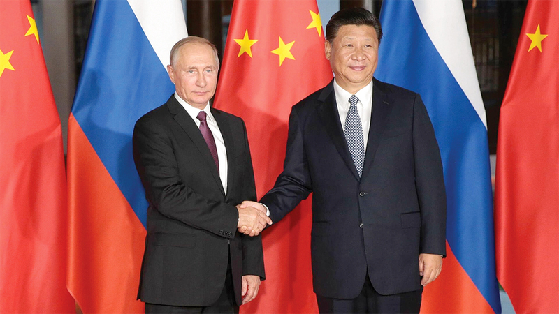 روسيا والصين تربطهما علاقة مصالح مشتركة.    أرشيفية