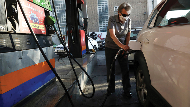 الهجمات السيبرانية استهدفت محطات الوقود في إيران.   أرشيفية