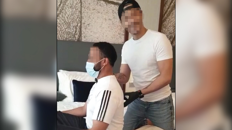 المتهم تم ضبطه بكمين في نايف.    من المصدر