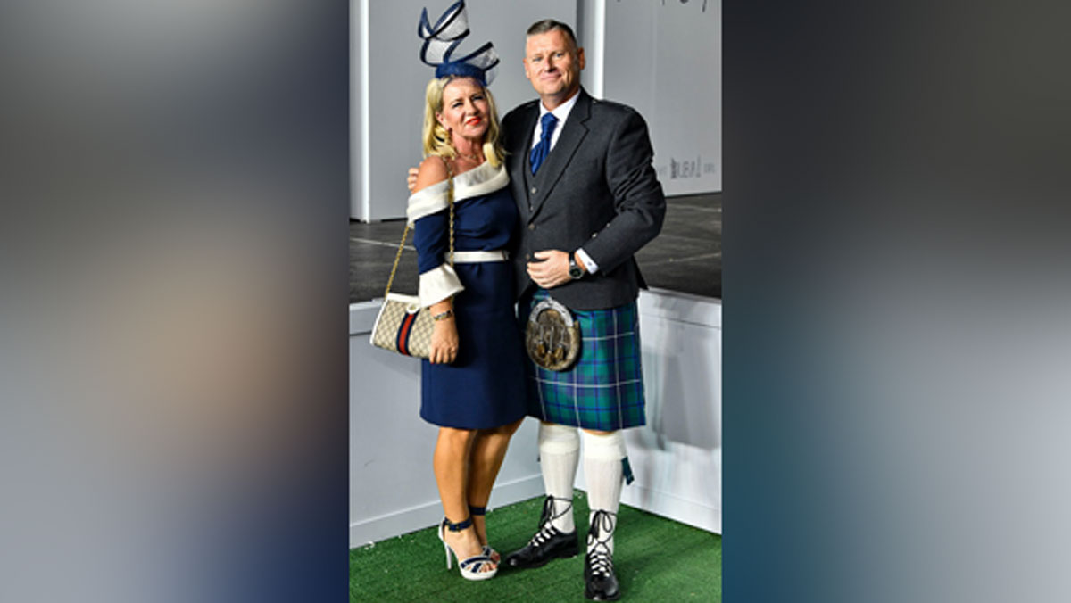 الأسكتلندي هيوستن وزوجته لورين أفضل الأزواج أناقة.