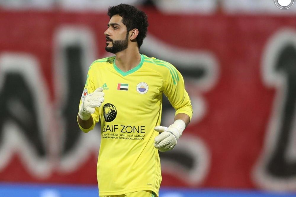 The goalkeeper, Adel Al Hosani, was included in the UAE national team camp, instead of Majid Nasser