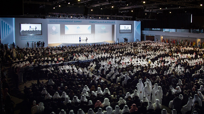 القمة تنظم أكثر من 110 جلسات رئيسة حوارية وتفاعلية.   أرشيفية