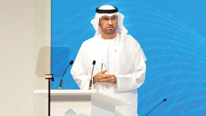 الدكتور سلطان الجابر: «ضرورة تبنّي سياسات قادرة على تلبية احتياجات العالم الفعلية من الطاقة».