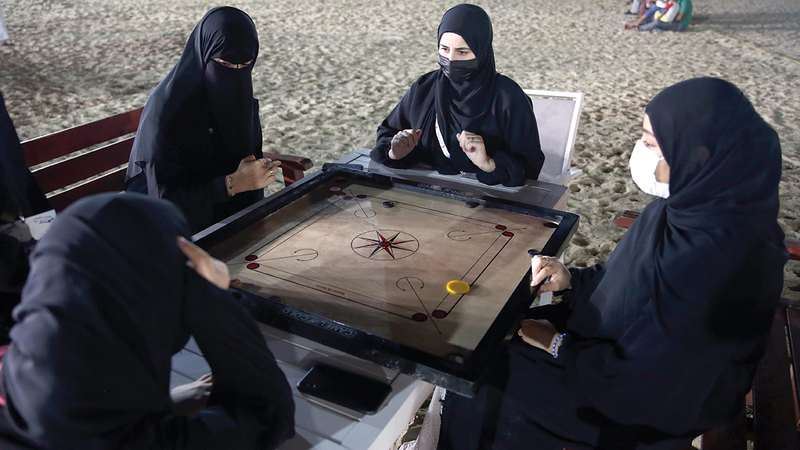 شما يوسف عبدالله حصدت لقب بطولة &laquo;الكيرم&raquo; &ndash; فئة النساء.   من المصدر