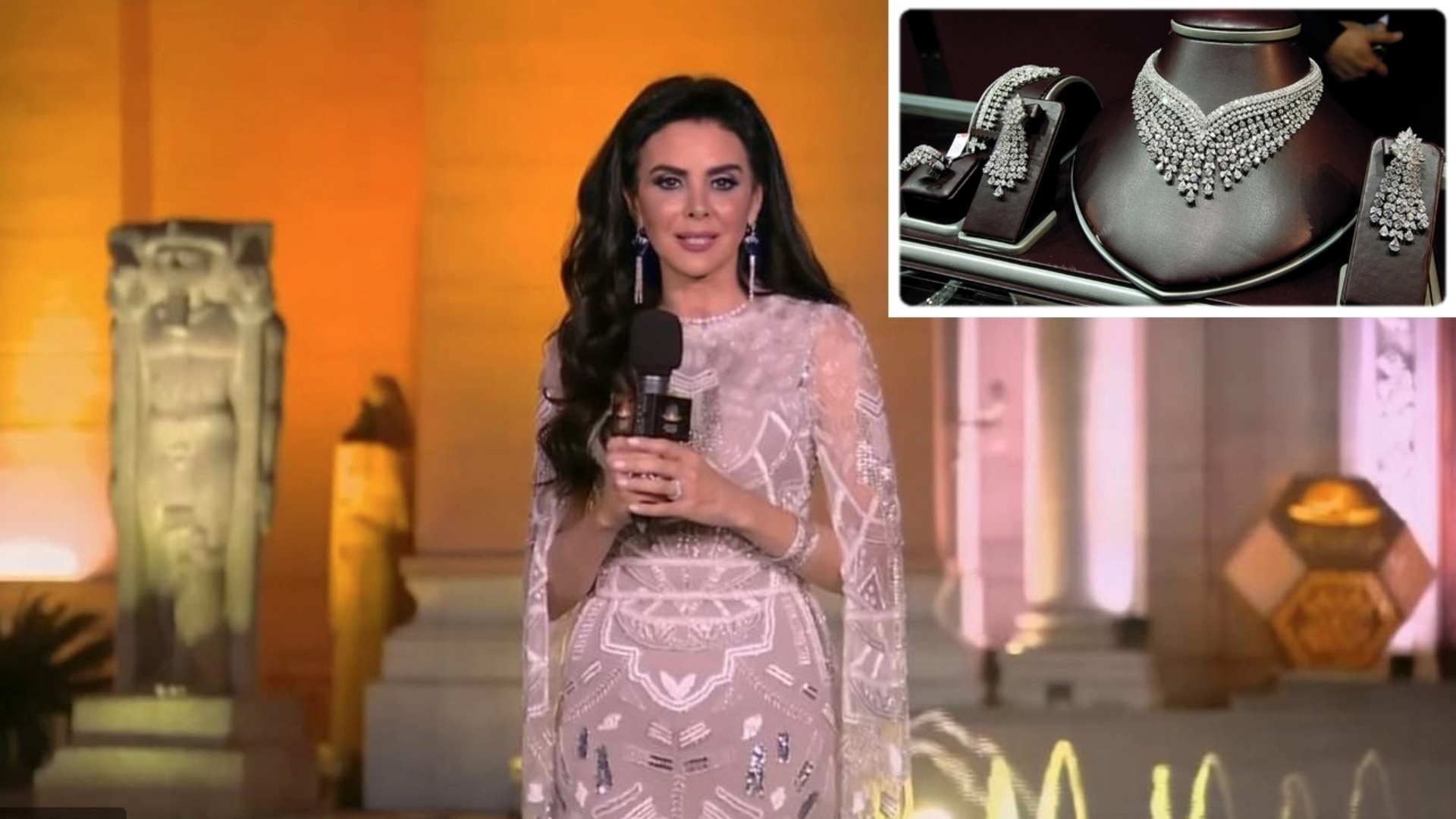    سرقة مجوهرات إعلامية مصرية تقدر قيمتها بـ 15 مليون جنيه