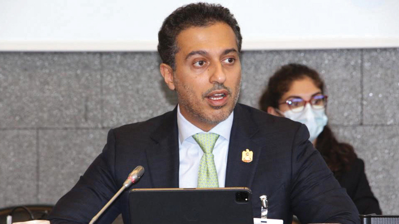 أحمد بالهول الفلاسي: «الدولة ستواصل تعزيز مركزها بوابة جاذبة وممراً حيوياً على خريطة التجارة العالمية».