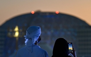 الصورة: إكسبو 2020 دبي.. شمس راحلة بنور باقِ.. صور