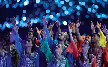 الصورة: أكملت جرعات السعادة في «إكسبو 2020».. دبي تبهج العالم بلقاح الفرح
