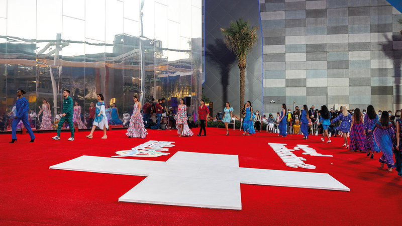 من عروض الجناح السويسري في «إكسبو دبي».   من المصدر
