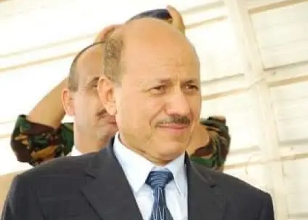 رشاد محمد العليمي  رئيس مجلس القيادة الرئاسي.