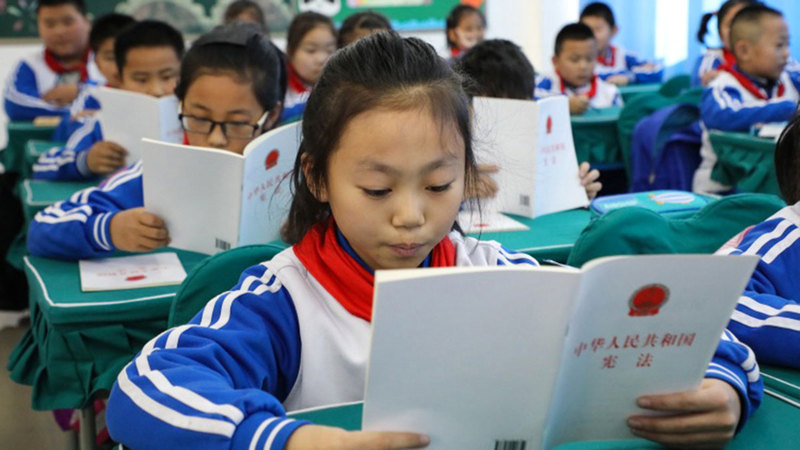 تعليم الطفل في الصين أصبح مرتفع الكلفة.   غيتي