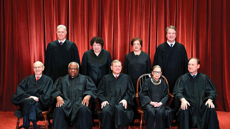 المحكمة العليا هيمن عليها البيض منذ إنشائها قبل أكثر من قرنين.   أرشيفية