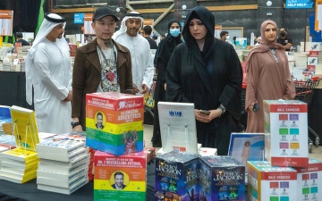 الصورة: لطيفة بنت محمد تفتتح &laquo;بيج باد وولف&raquo;.. أكبر سوق لتخفيضات الكتب في العالم