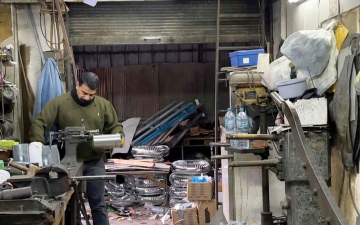 الصورة: عائلة الترتير.. بصمة نادرة في مساجد فلسطين من 50 عاماً