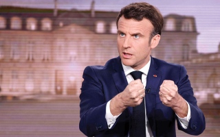 الصورة: لوبان تصف ماكرون بأنه أكثر رؤساء فرنسا &laquo;استبداداً&raquo;