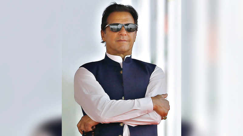 خان تسرّع في اتهام أميركا بالتآمر.   أرشيفية