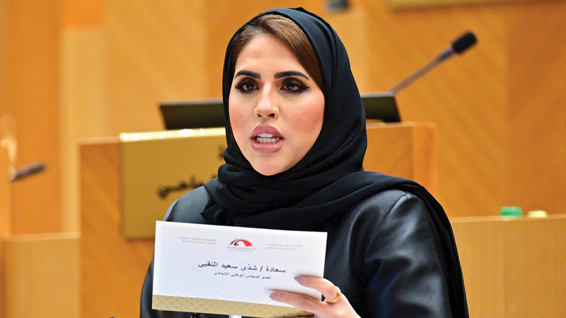 شذى النقبي:«الواقع يؤكد الحاجة إلى مزيد من المستشفيات والمراكز الطبية المتخصصة، لاسيما في خورفكان وكلباء».