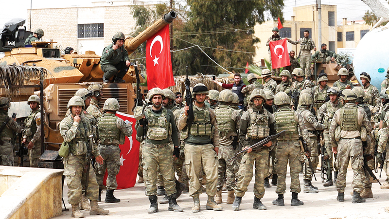 انسحاب  تركيا من الأراضي السورية يجردها من ورقتها الأساسية في المفاوضات.   من المصدر