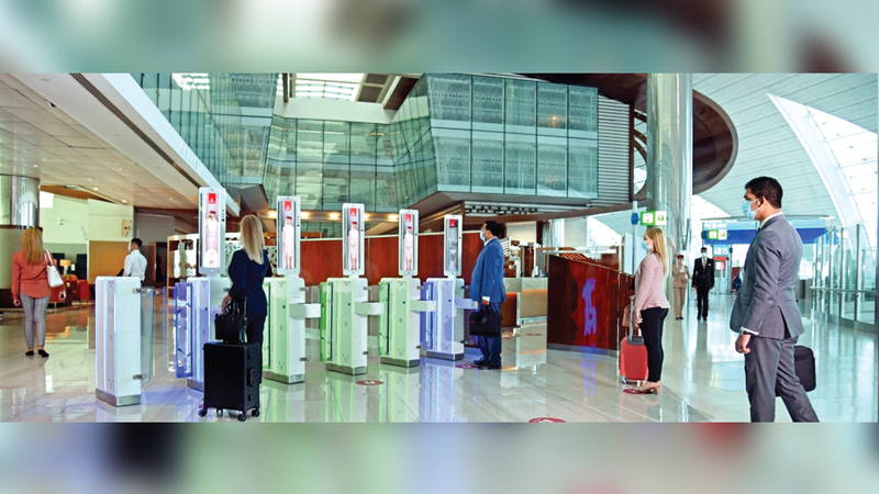 مطار دبي استقبل 5.28 ملايين مسافر خلال مارس الماضي.     أرشيفية