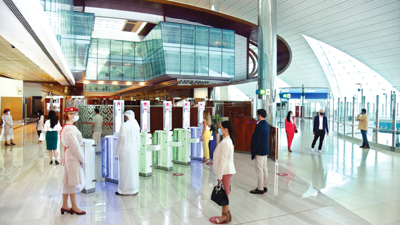 مطار دبي الدولي استعاد 96% من شبكة الربط مع دول العالم.    أرشيفية