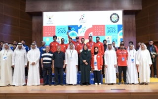 22 ميدالية للإمارات في دورة الألعاب الخليجية بالكويت