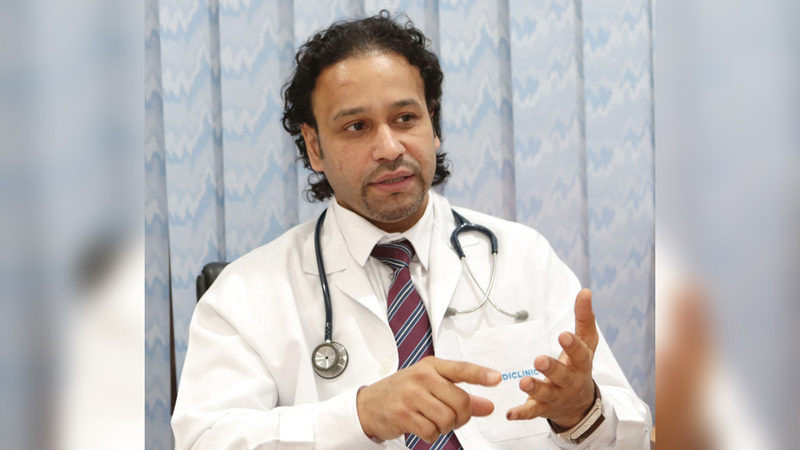 الطبيب عبدالله عبدالرحمن الهاجري.