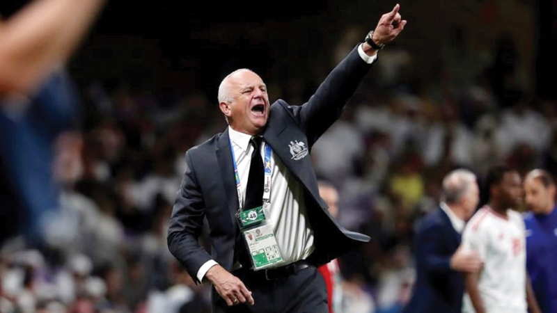 غراهام أرنولد: «من المؤسف أن روجيتش غير قادر على الانضمام إلى الفريق».