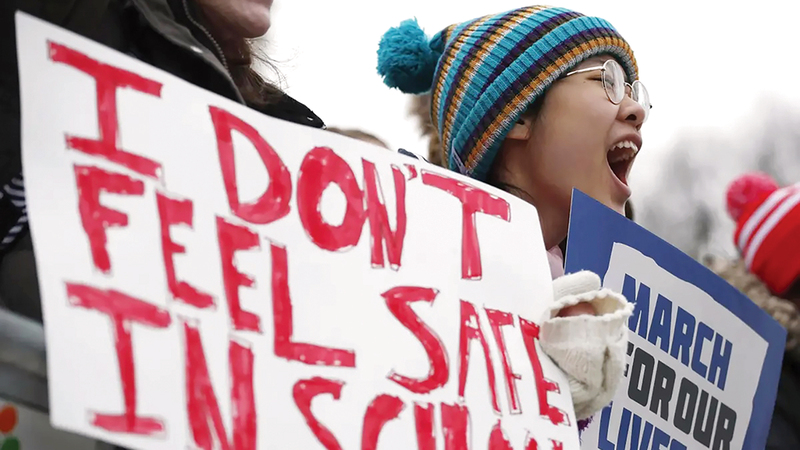 الطلاب لم يعودوا يشعرون بالأمان في مدارسهم. أرشيفية