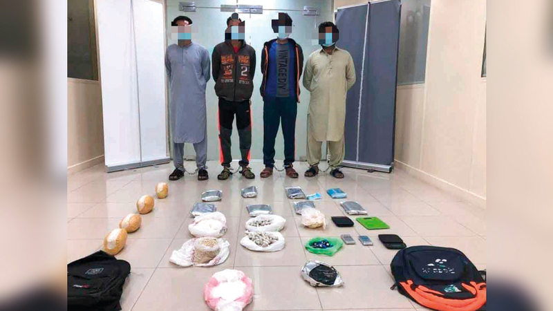 أجهزة الأمن نجحت في ضرب مخططات تجار المخدرات. أرشيفية