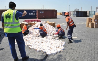 الصورة: جمارك دبي تنجز 936 ضبطية مخدرات في 4 أشهر