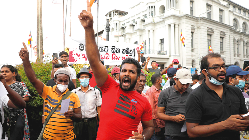 ارتفاع أسعار الوقود في سريلانكا تسبب في احتجاجات واسعة. أرشيفية