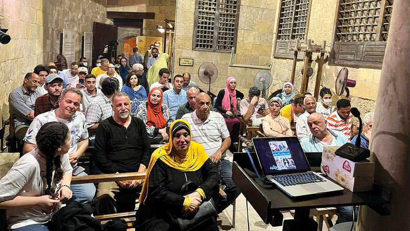 الندوة استضافها «بيت المعمار» في القاهرة. من المصدر