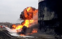 الصورة: انفجارات تهز ميكولايف الأوكرانية وروسيا تحرز مكاسب في الشرق