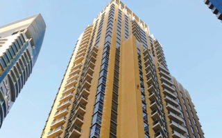 الصورة: «المارينا».. برج يتيح 19 مخططاً طابقياً للشقق السكنية
