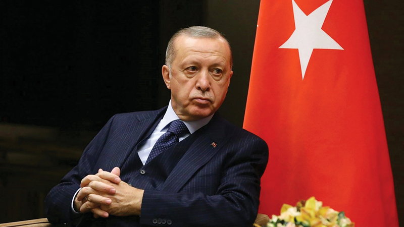 أردوغان يرغب في الاستفادة من ضعف روسيا لبدء عملية توغل في سورية. أرشيفية