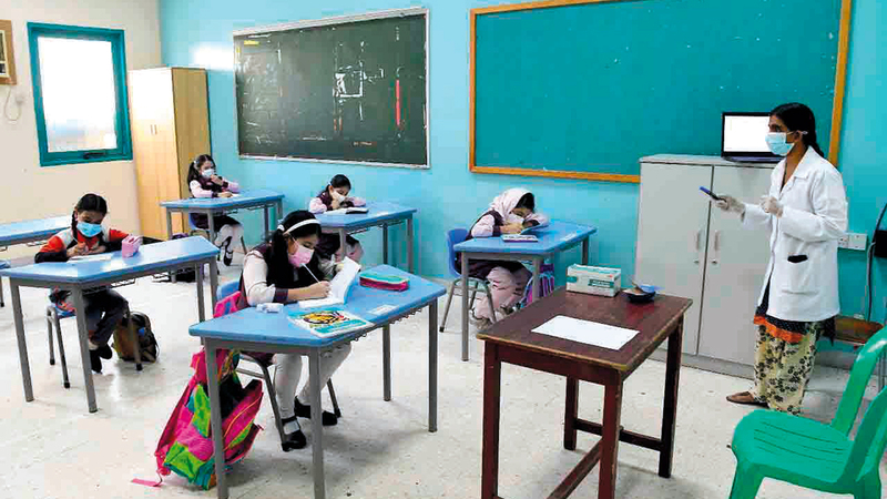 «التعليم والمعرفة» أكدت حرصها على أن تعكس الرسوم الدراسية نوعية التعليم. الإمارات اليوم