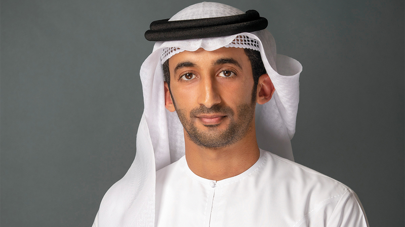 الشيخ راشد بن دلموك آل مكتوم، رئيس مجلس إدارة نادي دبي لسباق الخيل.